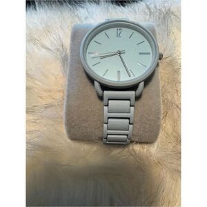 Source-unknown Men's Grey and Silver Watch